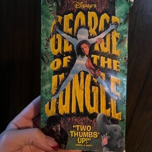 George of the Jungle VHS tape